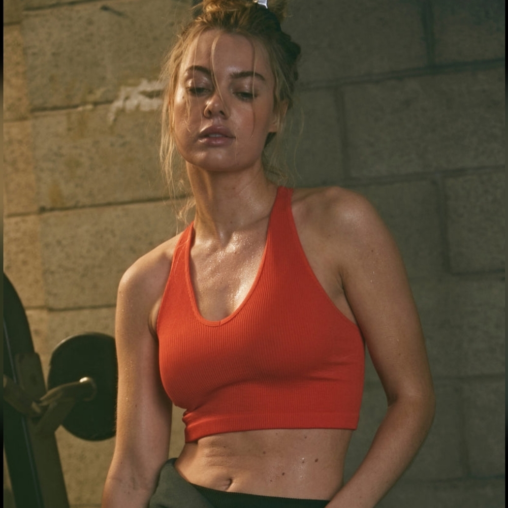 NWT Free People Free Throw Crop Top